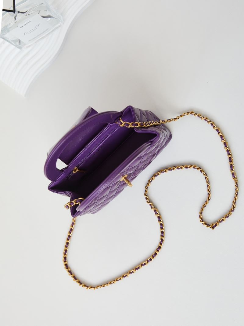 Ch**el top handle bags